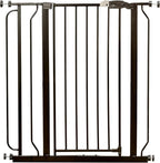 Regalo Safety 36" Extra Tall Baby Gate for Doorways & Bottom of Stairs, Pressure Mounted Walk Through Gate for Babies, Toddlers & Pets, Tested & Safe for 30 Years, American Designed, American Owned