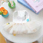 Furbabycare® Elegant Sweet Pineapple Puppy Dog Blingbling Princess Skirt Pet Dog Lace Cake Camisole Tutu Dress D-Pineapple X-Small