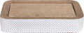 Indipets Cat Scratching Bed with Inner Scratcher, Two in One Bed and Scratcher, (Open Bed)