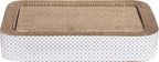 Indipets Cat Scratching Bed with Inner Scratcher, Two in One Bed and Scratcher, (Open Bed)