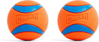 Chuckit! Ultra Ball Dog Toy - for Dogs 100+ lbs - Made from Durable Rubber - Super Bouncy - Floats in Water - 3.5-inch Diameter - Size XL (Pack of 2)