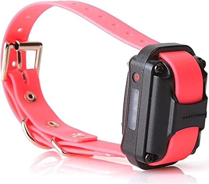 Educator PE-090 Add-A-Dog Receiver Collar – Compatible with ET-300, ET-400, EZ-900 & PE-900 Training Systems – Includes 3/4" Biothane Collar Strap – Expand 1-Dog System to 2 Dogs, Pink