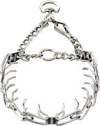 Herm Sprenger Pet Supply Imports Chrome Plated Training Collar with Quick Release Snap for Dogs, X-Large, 4mm, 24-Inch