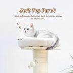 KAMABOKO 74” Large Cat,Tall Cat Tree Tower Multi-Level Platforms with 2-Story Cat Condo, 2 Style Hammocks, Sisal Scratching Posts,Heavy Duty, Sturdy & Stable, Cat Tree for Large Cats 20 lbs