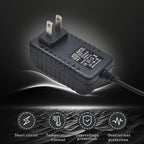 Replacement for Mini Educator E Collar Charger, Dual Lead Charger Compatible with Educator 300, 400 Series, RX, FOB and BP-504 Dog Training Collar Power Adapter Supply Cord
