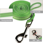YIMEIS Dog Harness and Leash Set, No Pull Soft Mesh Pet Harness, Reflective Adjustable Puppy Vest for Small Medium Large Dogs, Cats (Grass Green, Small (Pack of 1)