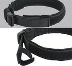 EXCELLENT ELITE SPANKER Tactical Small Puppy Dog Collar Nylon Adjustable Heavy Duty Military for Small Medium and Large Dogs Pet Soft Padded Dog Collar(BLK-M)