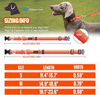 Martingale Collar for Dogs with UTX Buckle Reflective Ombre Nylon Dog Collar for No Pull Training Walking