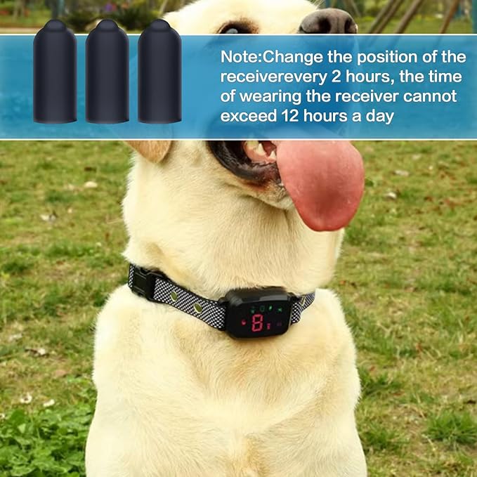 Column Rubber Sleeve for Prong Collar, 24 Pieces Shock Collar Rubber Tips Dog Training Collar Replacement Parts for Dog Shock Collar Prongs or Anti Bark Collars (16 mm)