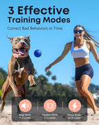Jugbow Dog Shock Collar - 4200FT Dog Training Collar with Remote for 5-120lbs Small Medium Large Dogs, IPX8 Waterproof E Collar with 4 Training Modes, Security Lock, Rechargeable Shock Collar Pink