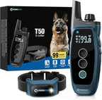 ABBIDOT Shock Collar for Dogs - 3500FT Dog Training Collar with Remote，IPX7 Waterproof & 4 Training Modes, Safety Lock & Night Vision Light，Rechargeable E-Collar for All Breeds