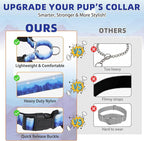KOOLTAIL Martingale Collar for Dogs for Small Medium Large Dogs, Soft Padded Nylon No Pull Dog Collar with Buckle, Adjustable No Slip Heavy Duty Durable Puppy Training Collar for Boys Girls, Blue M