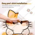 Wall Mounted Cat Scratcher, 2025 New Cat Scratcher Mat, Wall & Floor Cat Scratcher Pad, Self-Adhesive Cat Scratching Mat, Trimmable Self-Adhesive Carpet, Cats Scratchers for Indoor Cats (Colourful-D)