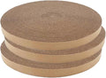 Cat Scratching Board for Indoor Cats,Scratch Pad Pro for Cats,Round Cat Scratcher Refill,Natural Recycled Corrugated Cardboard Supports Pet Behavior and Relieves Stress- 3 Count