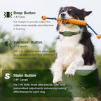 Shock Collar for Dogs, Waterproof Dog Training Collar with Remote Control, 3 Modes: Beep, Vibration, Safe Static, Rechargeable,1600Ft Range, Suitable for Medium Large Dogs