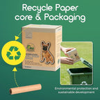 ATIFBOP Biodegradable Dog Poop Bags 150 Counts with Dispenser, Leak Proof and Extra Thick, Poop Bag Holder(Unscented)