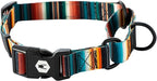 Wolfgang Heavy Duty Martingale Dog Collar with Quick Release Nylon Buckle for Walking & Training, LostArt Print, Extra Large