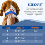 Kazazoo Martingale Collar for Dogs with Quick Release Buckle Adjustable Soft Durable Dog Collar for Small Medium Large No Pull Training Dog Collars-Blue Sky M