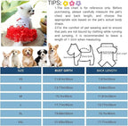 Cute Pet Frilly Dress for Dogs and Cats - Spring and Summer Fruit-Themed Party Gown for Small, Medium, and Large Breeds