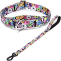 Martingale Collar and Leash Set, Premium No Slip Martingale Collar for Dogs Medium Large, Girl Dog Collars Training (NO23, M)