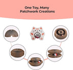 Kitty Curlz Cat Toys for Indoor Cats, Magic Organ Cat Scratch Pad with Bell Ball, Interactive cat Toys kurlz for Indoor Cats, Foldable Design, Exercise Anxiety Relief Toy Protect Furniture