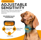 My Pet Command 2 in 1 Citronella Dog Anti bark training collar Auto and Remote Control Safe Humane Spray collar with advanced bark detection mode Adjustable sensitivity levels 1 Collar Kit with Remote