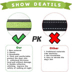 No Pull Dog Harness with Reflective Adjustable,Stops Pets from Pulling and Choking On Walks for Medium Dogs, (Green, L)