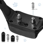 12 Pcs Extra Contact Points Replacement Part for Dog Training Collars Pet Shock Collar Replacement Prongs with Conductive Rubber Caps for Dog Training Collar Parts (6 Pairs)