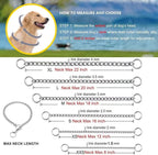 Martingale Dog Collar for Small Dogs, Adjustable Safety Choker Collar for Puppy Training, Limited Slip Control for XS S Neck, Silver XS