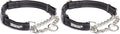 Friends Forever Martingale Dog Collars for Large Dogs - Reflective No Pull Dog Collar for Training Large/Medium Breed Dogs, Large (Pack of 2)