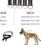 Pinch Collar for Dogs Adjustable Dog Training Collar with Comfortable Rubber Tip and Quick Release Buckle for Small Medium Large Dogs (Medium, Teal)