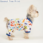 Dog Pajamas for Small Dogs Boy Girl, Dog Clothes Tiny Chihuahua Yorkie Spring Summer Shirt, Cute Puppy Outfit Pjs Jumpsuit Cat Onesie Apparel Pet Clothes