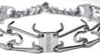 Herm Sprenger Prong Dog Training Collar Ultra-Plus Chrome Plated Steel Pet Pinch Collar No-Pull Collar for Dogs Anti Pull Training Collar Made in Germany 4mm x 25in Large