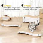 Cat Scratcher, Durable Scratch Pad, Corrugated Cardboard Scratching Board for Indoor Cats, Heavy Duty, Double-Sided Usability, Recyclable, with Catnip, Medium, 1 Pack