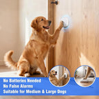 ChunHee Dog Door Bell for Potty Training – Smart Wireless Dog Bell to Go Outside – No Battery Needed, 11N Press Force, Perfect for Medium & Large Breeds – Wireless Pet Communicatio