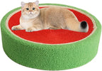 Fruit Cat Scratcher, Orange Round Cat Bed, Sisal Cat Scratcher, Wear-Resistant, Indoor Use