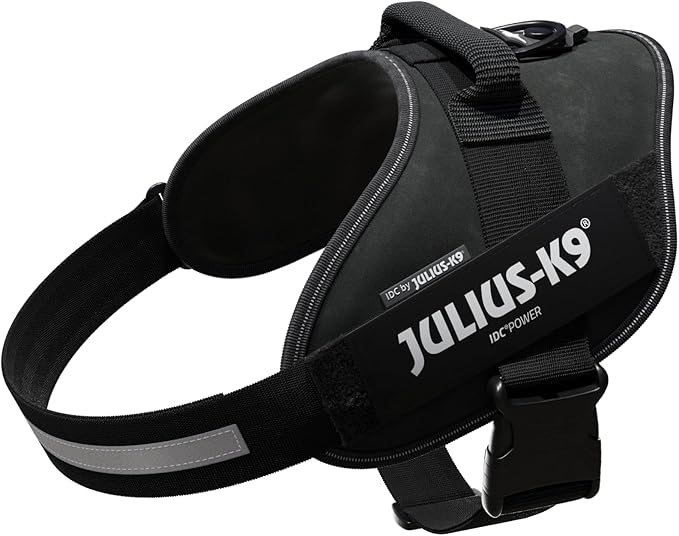 Julius-K9, 16IDC-P-2, IDC Powerharness, Dog Harness, Size: 2, Black