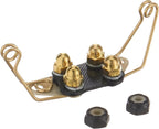Educator CPAD-010 Receiver Contact Pad – Winged Soft Comfort Brass – For Short Hair Dogs – Improves Contact & Reduces Skin Irritation – Educator Collars ONLY