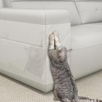 Cat Scratch Couch Furniture Protector, Self-Adhesive & Cuttable Furniture Scratch Protector Pad, Wear-Resistant Wall & Sofa Guard, Multi-Functional Cat Scratcher 196 * 7.87in