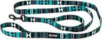 Wolfgang Heavy Duty Dog Leash, Pull-Tested for Walking & Training, WesternSky Print, Dual Handle Large