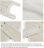 Dog Winter Jacket, Warm Windproof Dog Sweaters for Small Dogs, Thick Apparelf Fleece Coat for Medium Large Dogs (X-Small)