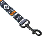 Wolfgang Heavy Duty Dog Leash, Pull-Tested for Walking & Training, NewMoon Print, Dual Handle Large