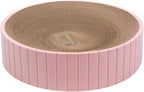 Cardboard Cat Scratcher Round Cat Scratching Board Cardboard Bowl Nest Pet Scratch Scratching Pad Lounge Bed Corrugated Paper Design for Clawing and Resting