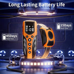No Shock 2 Dogs Training Collar, 2025 Vibrating 2 Dogs Collar with Remote 2000ft, Beep and Vibration Collor for 2 Dogs 10-120lbs, Rechargeable/Security Lock & Humane to Stop Bad Behaviors