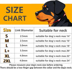 Freezx Dog Choke Collar Slip P Chain,Heavy Duty Metal Training Choke Collars, Adjustable Weather Proof Alloy Steel Chains for Small Medium Large Dogs (S, Diameter-2.5mm)