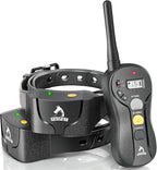 PATPET 2 Dogs Training Collar with Remote - IPX7 Waterproof Shock Collar for 2 Dogs with 3 Modes (Beep/Vibration/16 Levels Static), 3000FT Rechargeable E Collar for Medium Large Dogs (10-140 lbs)