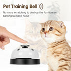 Pet Training Bells, 2 Pack Dogs Bell for Door Potty Training and to Ring to Go Outside Communication Device Dog AgilityTraining Equipment Interactive Toys (White)