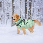Lelepet Warm Dog Winter Coat Dog Coats for Small Dogs Waterproof Dogs Jacket with Harness Built in Reflective Cold Weather Coats Windproof Zip-Up Winter Fleece Vest Snowsuit Chihuahua XS