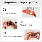Joytale Small Dog Harness, Breathable Mesh Step-in Vest, Reflective Soft Padded Harnesses for Small and Medium Dogs, Orange, M