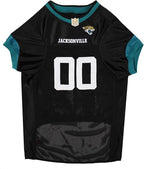 Pets First NFL Jacksonville Jaguars Dog Jersey, Size Medium, Football Shirt Costume for Pet, Dog Sports T-Shirt, NFL Team Clothing for Cats, Licensed Pet Apparel Available in 7 Sizes and 32 Teams